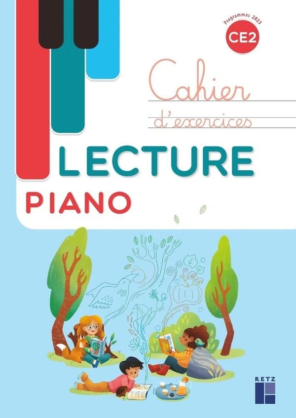 Lecture piano : CE2 ; Cahier d'exercices (édition 2026)