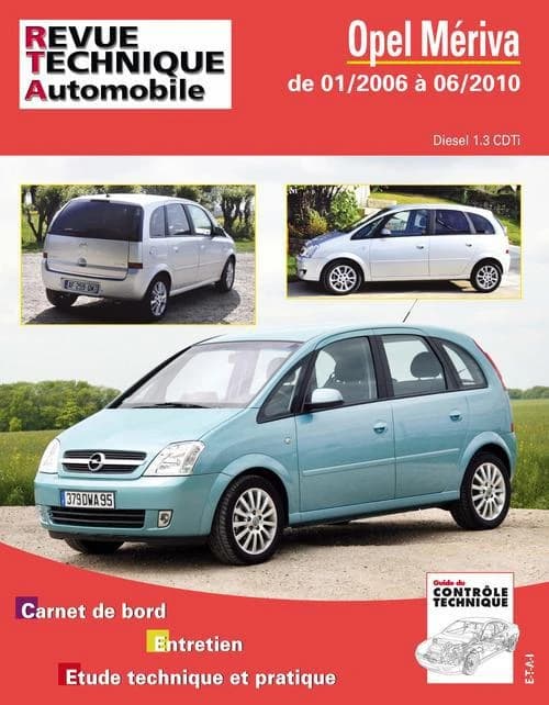 Opel Mériva : de 01-2006 à 06-2010