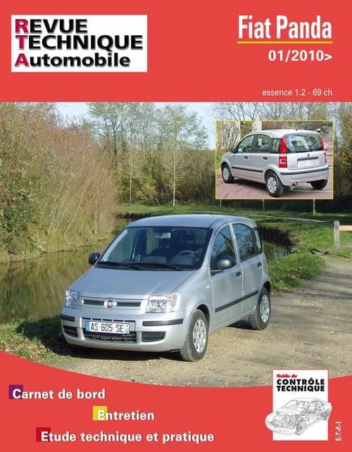Fiat Panda : 01-2010 > : essence 1.2, 69 ch : carnet de bord, entretien, étude technique et pratique