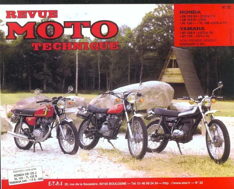 Rmt  22.1 honda cb 125s-n-xl-tl
