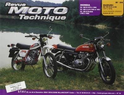 Revue moto technique n.34 : Honda xl 125 s-xr-xlr