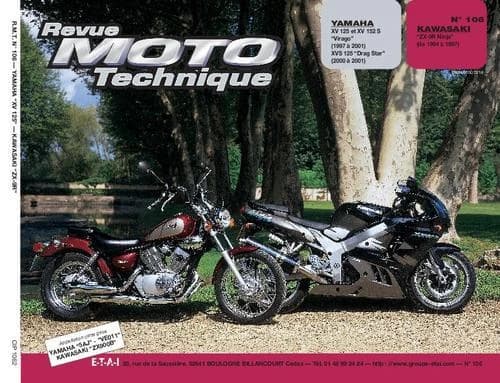 Rmt 106.2 yamaha xv125 kawazaki zx9r