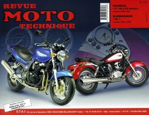 Revue Moto technique N° 119 Octobre-Novembre-Décembre 2000