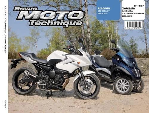 Rmt 157.1 piaggio mp3 400 lt+yamaha xj6