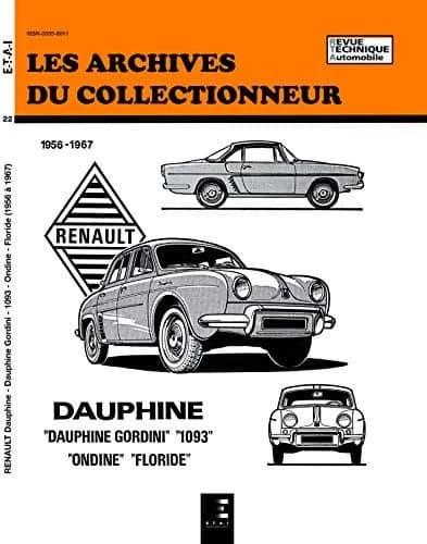 Renault dauphine ondine-floride-gordini(1956