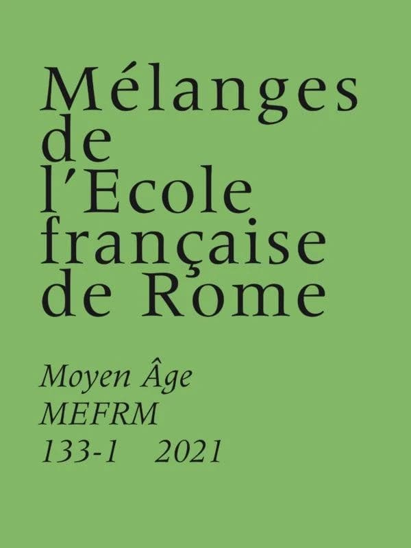 MEFRA ; Moyen-Age n.133-1 : la "longue vie" de la sculpture médiévale