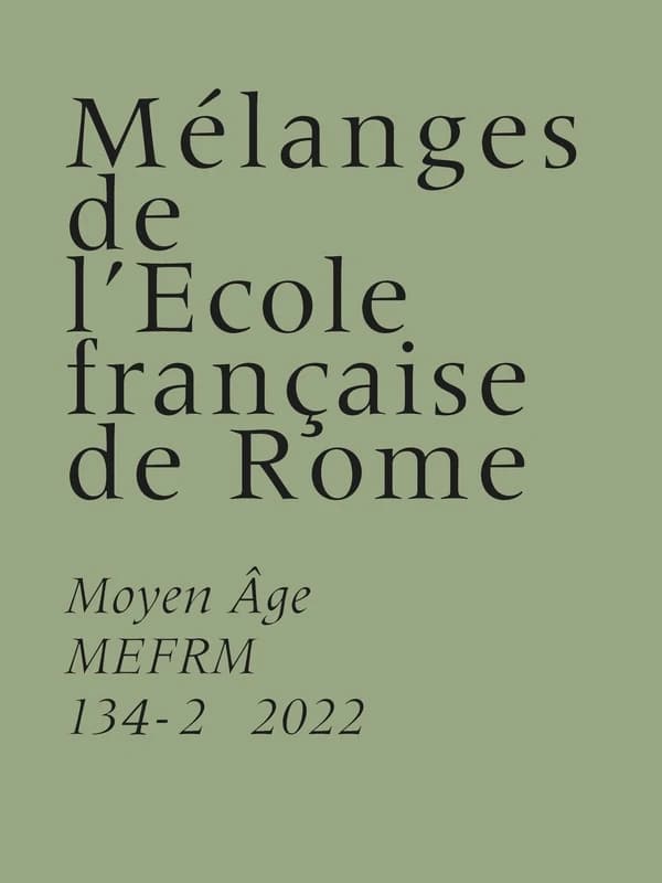 MEFRA ; Moyen-Age n.134-2 : métamorphose, frontières linguistiques, communication écrite