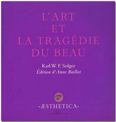 L'art et la tragédie du beau