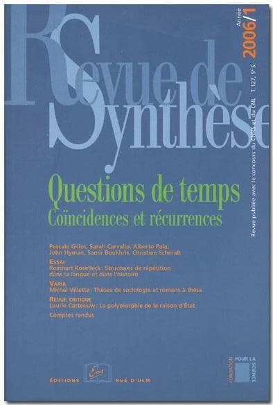 Questions de temps : coïncidences et récurrences
