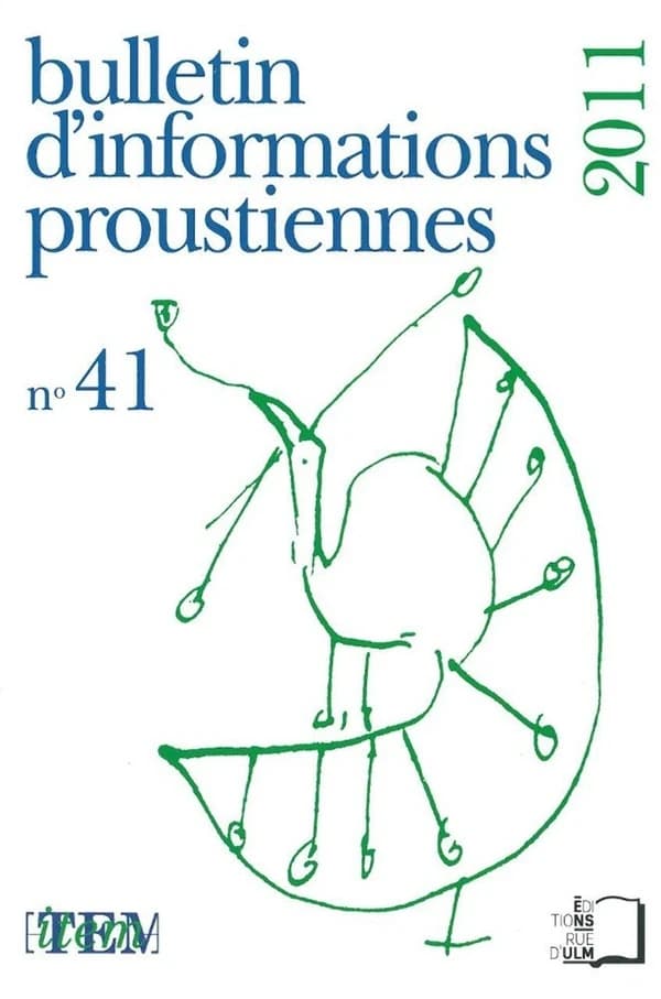 BULLETIN D'INFORMATIONS PROUSTIENNES n.41