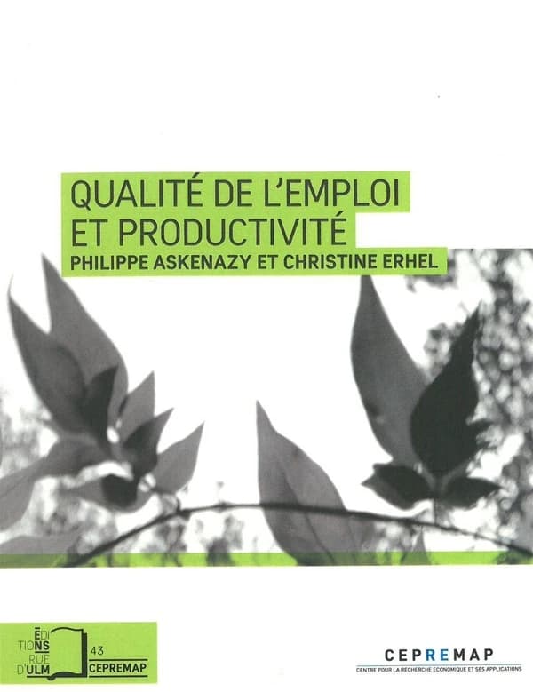 Qualité de l'emploi et productivité
