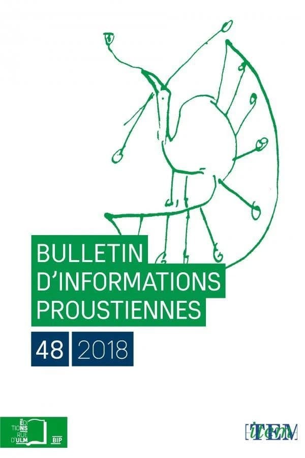 BULLETIN D'INFORMATIONS PROUSTIENNES n.48 : critique littéraire