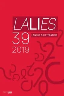 REVUE LALIES n.39 : linguistique