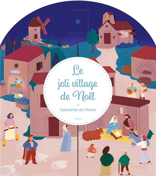 Le joli village de Noël : Calendrier de l'Avent