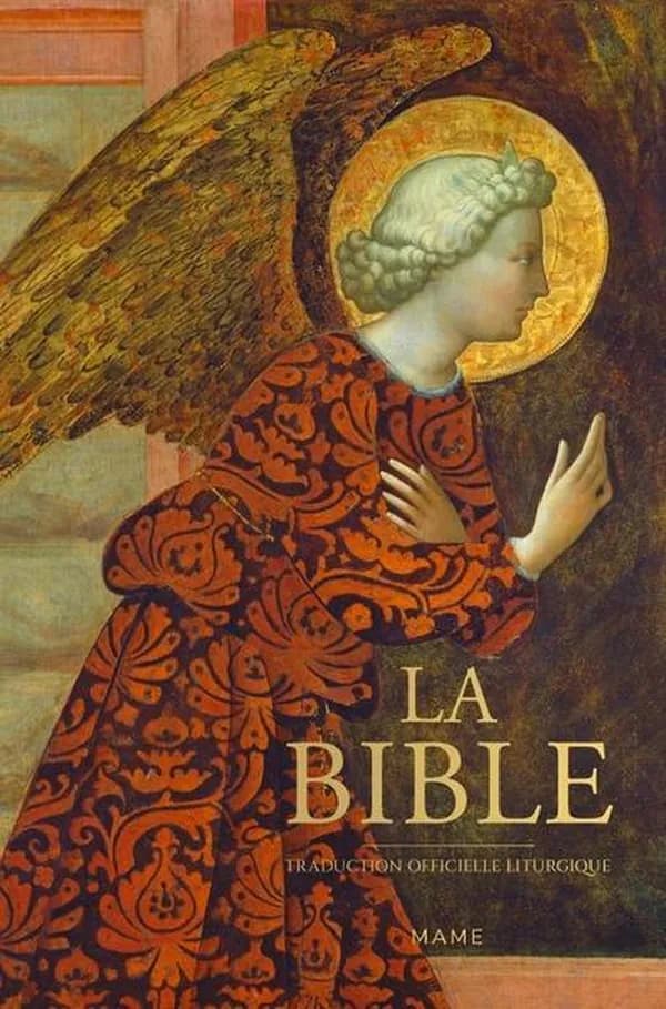 La Bible reliée tranche or