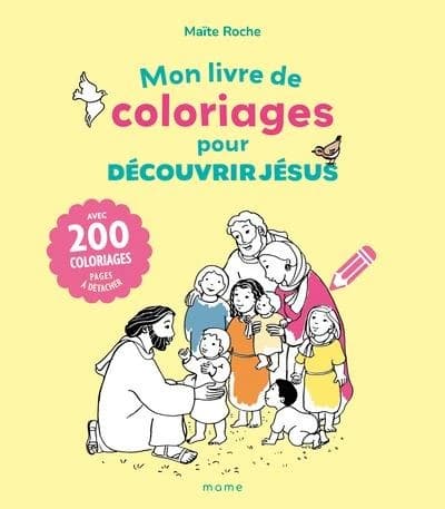 Mn livre de coloriages pour découvrir Jésus