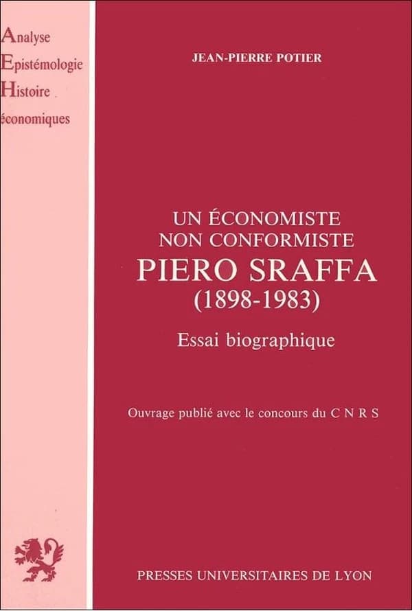 Piero Sraffa : 1898-1983 : essai biographique