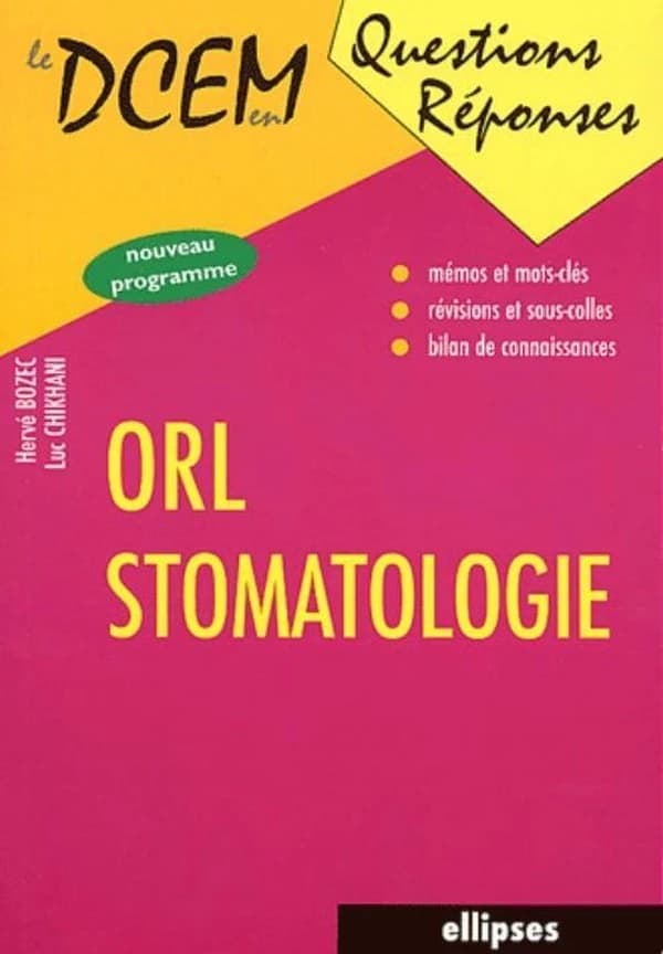 ORL, stomatologie