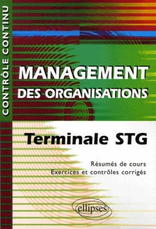 Management des organisations Tle STG