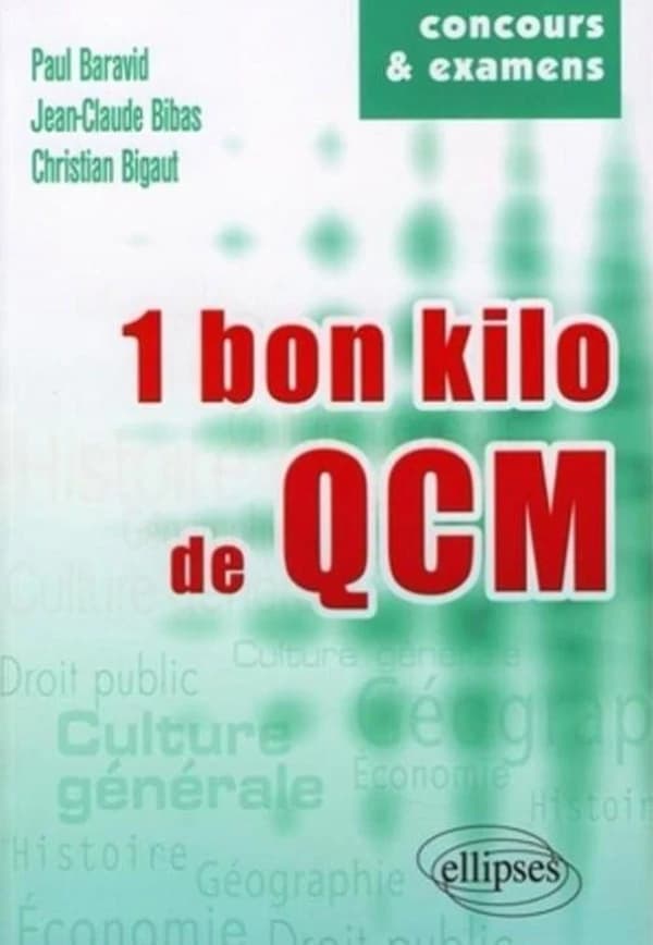 1 bon kilo de QCM : concours & examens