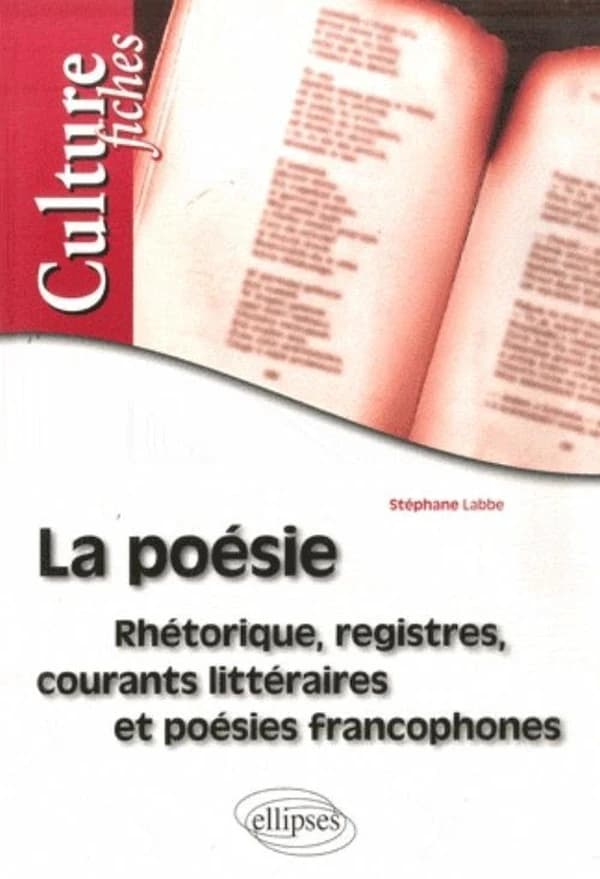 La poésie : rhétorique, registres, courants littéraires et poésies francophones