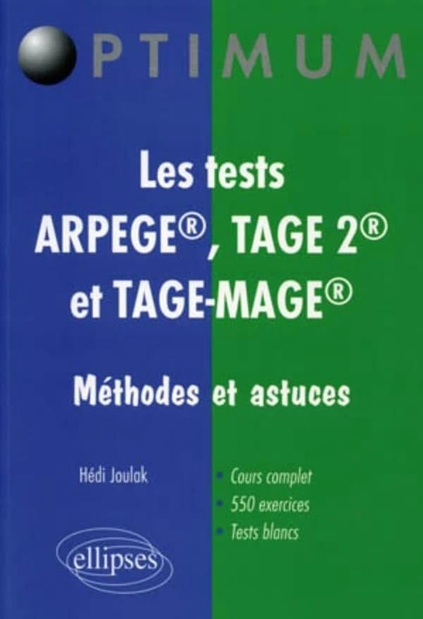 Les tests Arpège, Tage 2 et Tage-Mage : méthodes et astuces