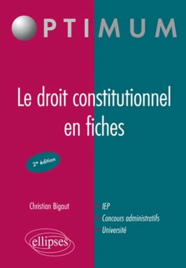 Le droit constitutionnel en fiches