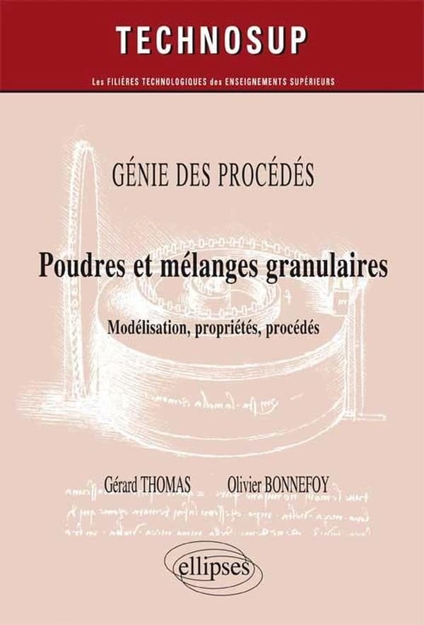 Poudres et mélanges granulaires : modélisation, propriétés, procédés