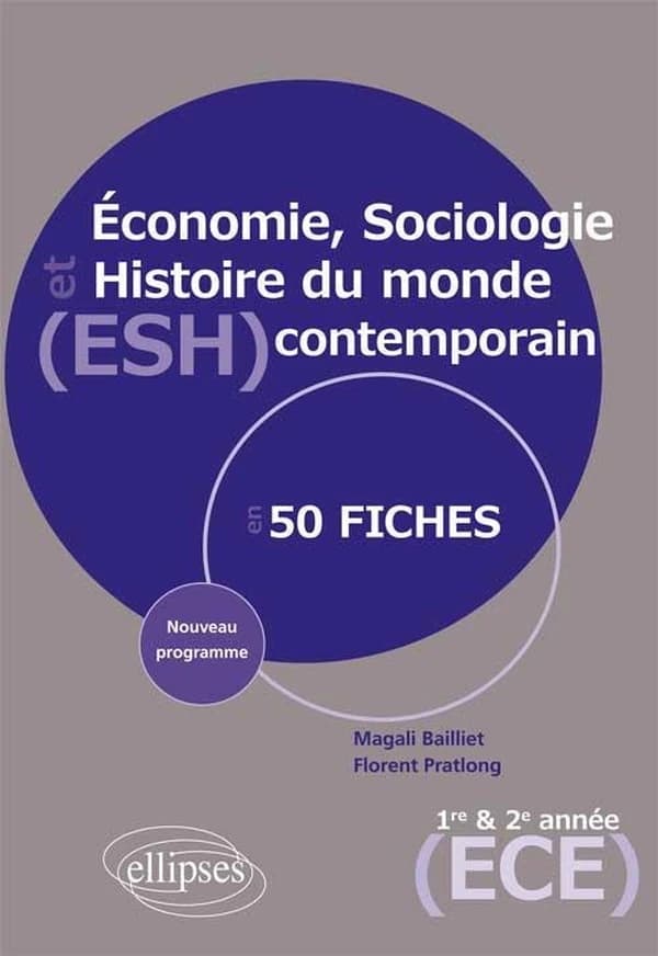 Économie, sociologie et histoire du monde contemporain, ESH, en 50 fiches