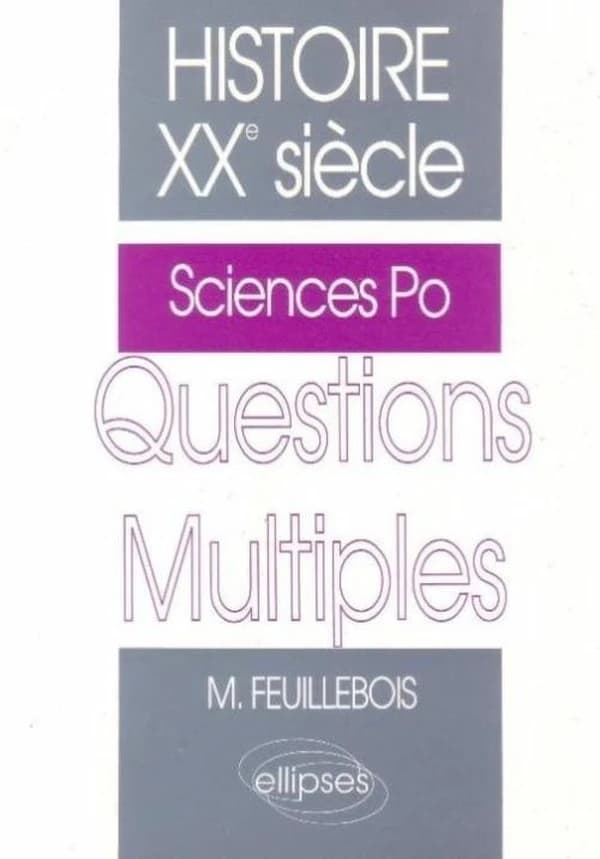 Histoire XXe siècle : questions multiples, Sciences Po