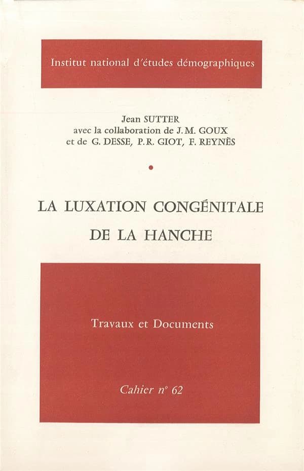 La luxation congénitale de la hanche
