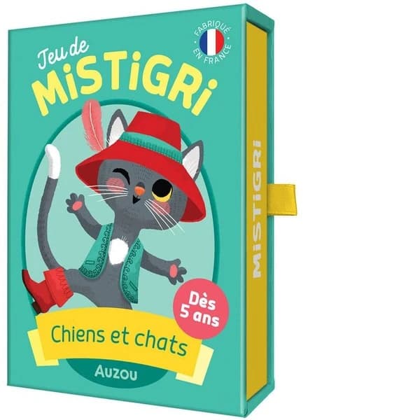 JEU DE MISTIGRI CHIENS ET CHATS : JEU DE MISTIGRI CHIENS ET CHATS. - Miriam BOS . - Paris : Auzou , 26