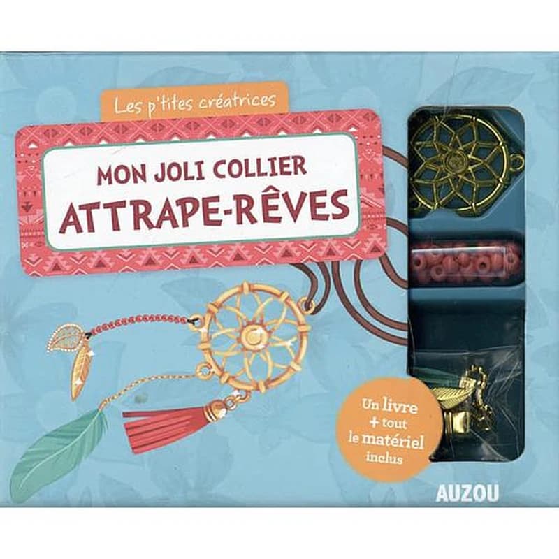 Les p'tites créatrices : mon joli collier attrape-rêves
