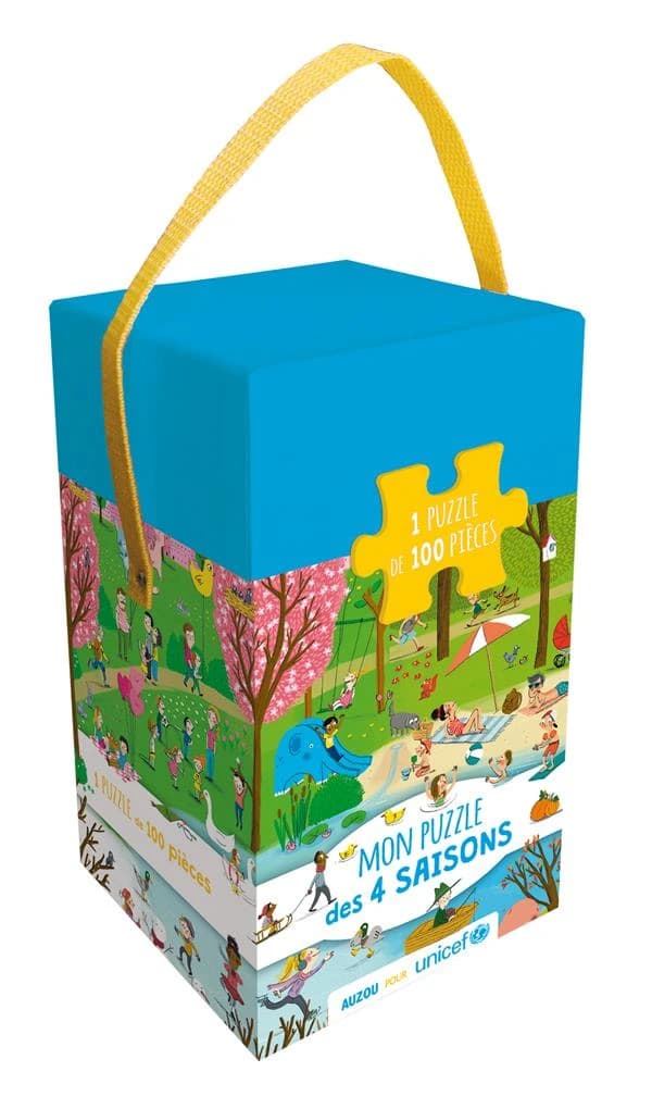 Mon puzzle des 4 saisons avec Unicef