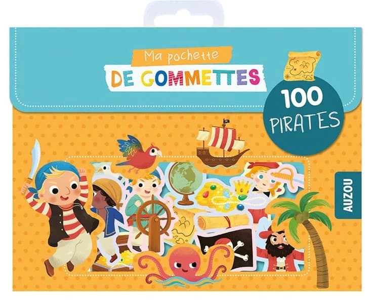 Ma pochette de gommettes : 100 pirates
