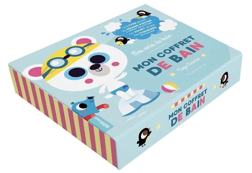 Mon coffret de bain : mes amis du bain