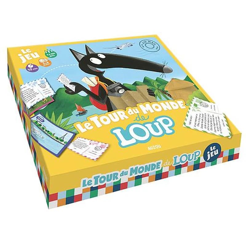 Le tour du monde de Loup ; le jeu