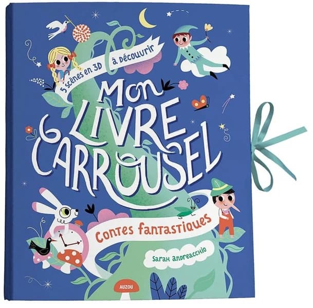 Mon livre carrousel : contes fantastiques : 5 scènes en 3D à découvrir