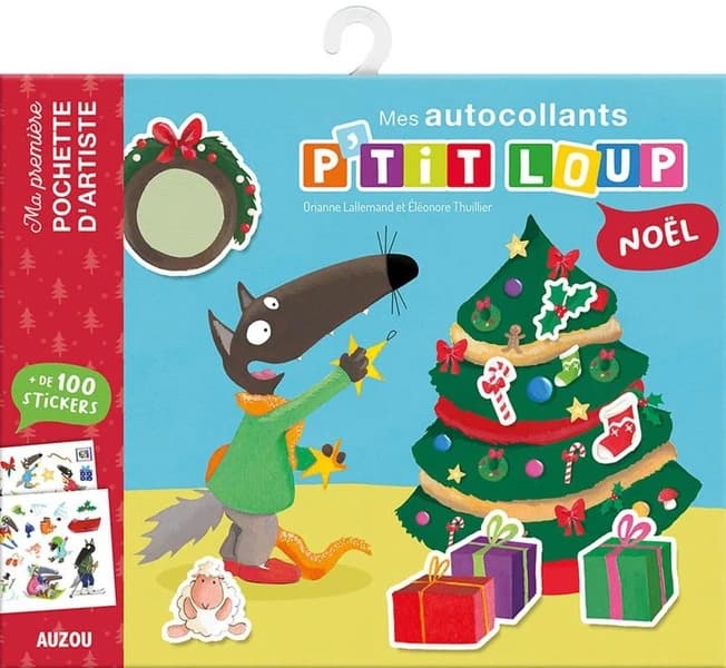 Mes autocollants P'tit loup Noël : Plus de 100 stickers