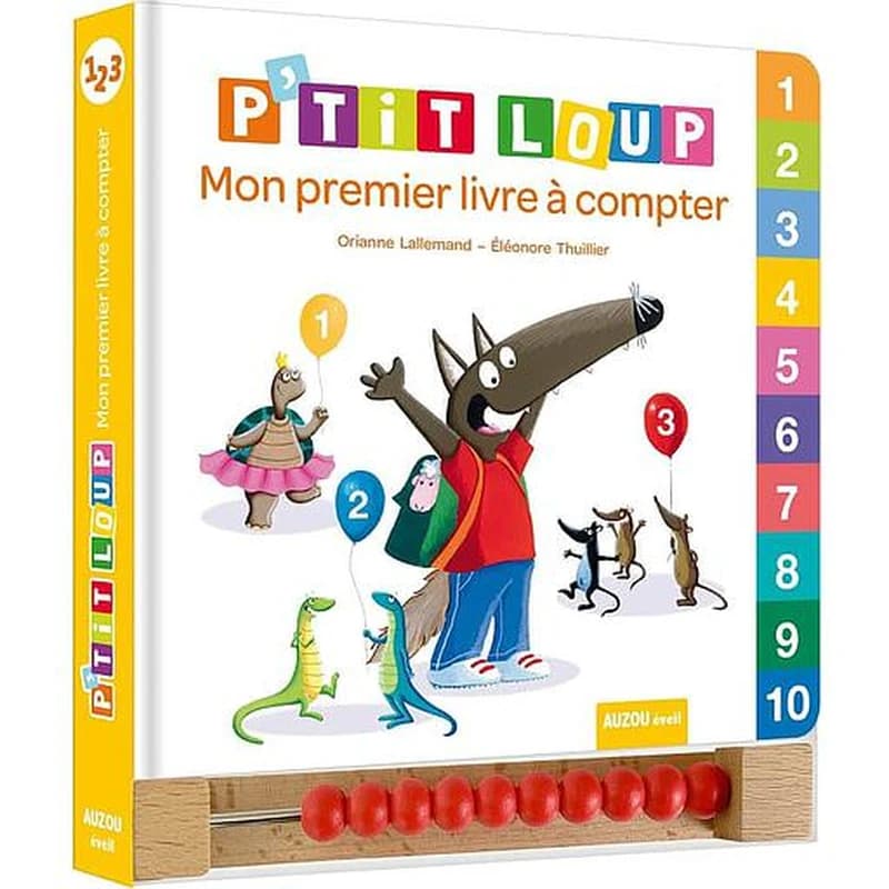 P'tit Loup : mon premier livre à compter