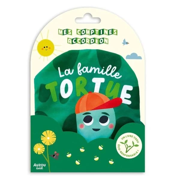 Mes comptines accordéon : la famille tortue