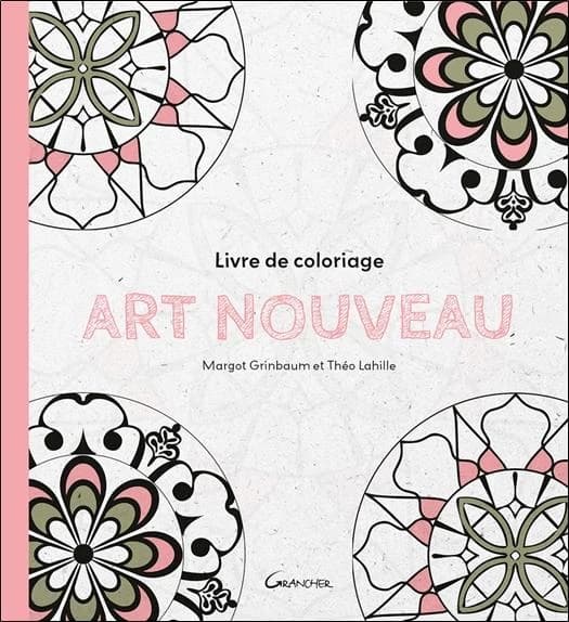 Art nouveau : livre de coloriage : [Album à colorier]