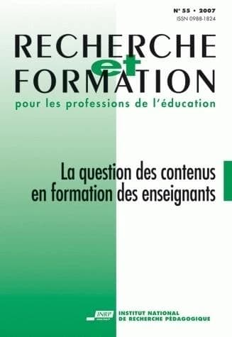 Recherche Et Formation, N° 55