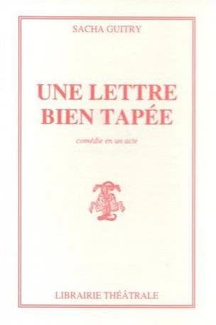 Une lettre bien tapee