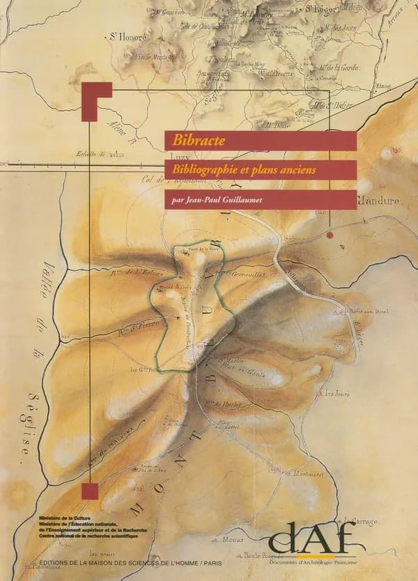 Bibracte, bibliographie et plans anciens