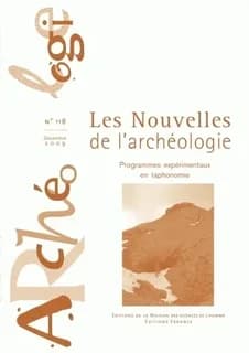 Les Les Nouvelles de l'archéologie, n° 118
