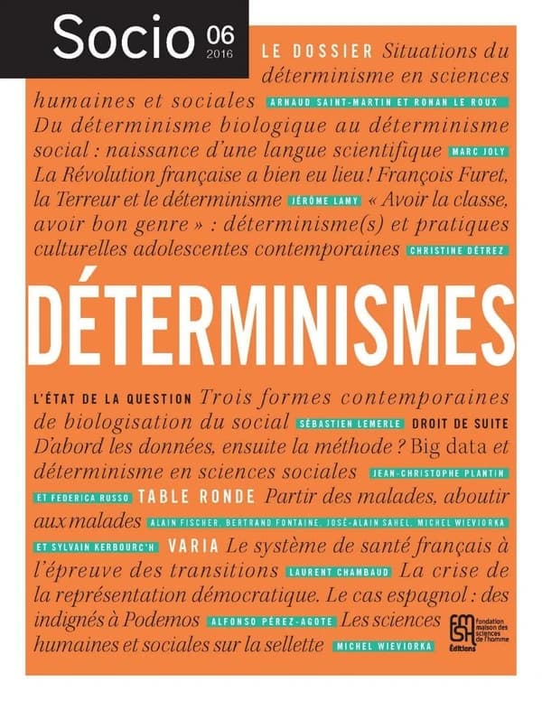 Socio n° 6 : Déterminismes