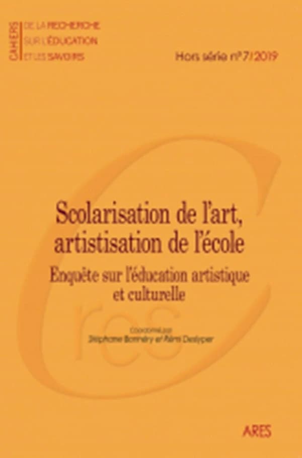 Cahiers de la recherche sur l'éducation et les savoirs, hors-série n° 7