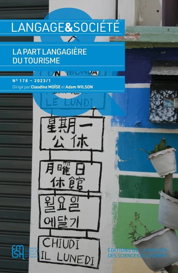 Langage & société n.178 : discours et tourisme