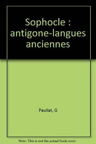 "Antigone", Sophocle